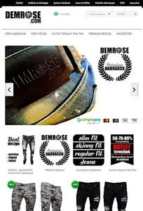 Demrose férfi nadrágok screenshot 3