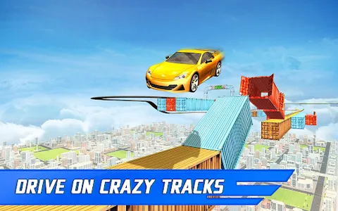 Racing Car Stunts: Crazy Track screenshot 9