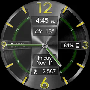 Avionic Depth HD Watch Face screenshot 13