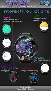 Roboxic HD Watch Face screenshot 10