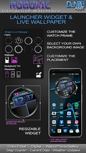 Roboxic HD Watch Face screenshot 9