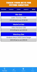 Betrax Golf - Betting Tools screenshot 5