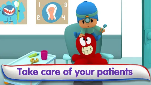 Pocoyo Dentist Care: Doctor screenshot 10