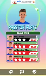 PrestonPlayz Music Ball screenshot 0