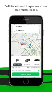 Servicio de grúa conductor screenshot 1