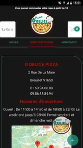 O DELICE PIZZA screenshot 3