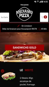 ANDIAMO PIZZA screenshot 2
