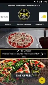 Ottimo pizza screenshot 1