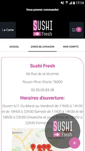 Sushi Fresh Rouen screenshot 3
