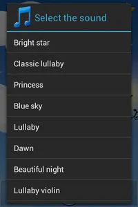 Lullaby - Sound to sleep screenshot 3