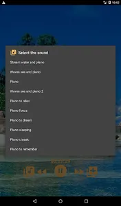 Piano sound to sleep screenshot 14