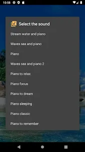 Piano sound to sleep screenshot 4