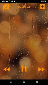 Piano songs with rain screenshot 1