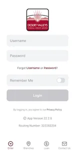 Desert Valleys FCU screenshot 0