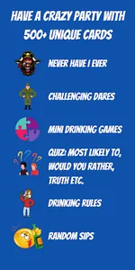 Drinking Games app: Drinkster screenshot 2