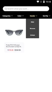 Designer Glasses -Buy Sunglass screenshot 1