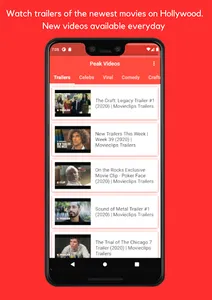 Peak Videos screenshot 1