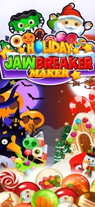 Candy Jawbreaker Maker Cooking screenshot 0