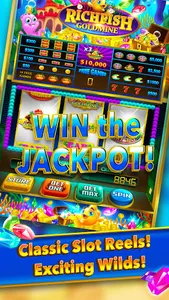 Rich Fish Gold Mine Vegas Slot screenshot 5