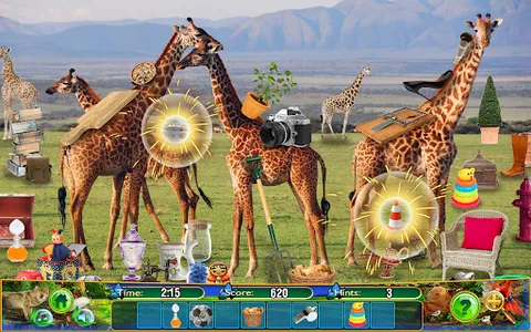 Hidden Objects Animal Puzzle screenshot 1
