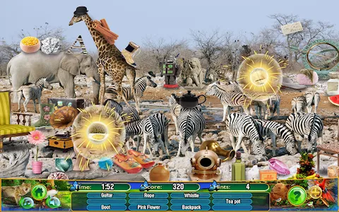 Hidden Objects Animal Puzzle screenshot 4