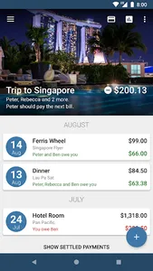 Detible - Shared Bills and Gro screenshot 1