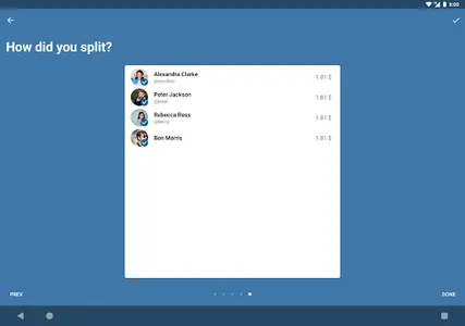 Detible - Shared Bills and Gro screenshot 12