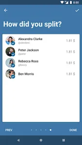 Detible - Shared Bills and Gro screenshot 5