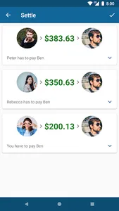 Detible - Shared Bills and Gro screenshot 7