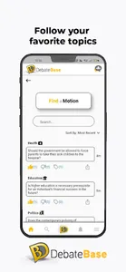 DebateBase screenshot 5
