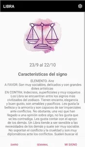Horóscopo LIBRA screenshot 3