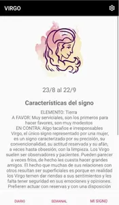 Horóscopo VIRGO screenshot 3