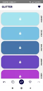 Glitter - Color Palette Genera screenshot 2