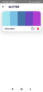Glitter - Color Palette Genera screenshot 7