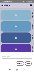 Glitter - Color Palette Genera screenshot 8