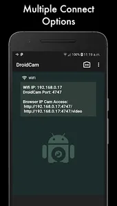 DroidCam - Webcam for PC screenshot 2