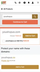 GoGiriSoft | Domain Name, Emai screenshot 2
