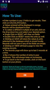 Volt Amp Watt Calculator screenshot 6