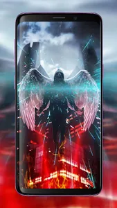 Black Red Wallpaper screenshot 25