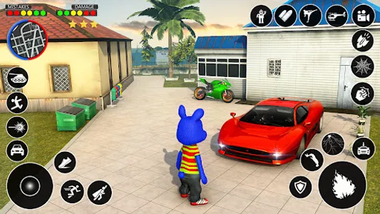 Blue Monster Crime Fighter screenshot 1