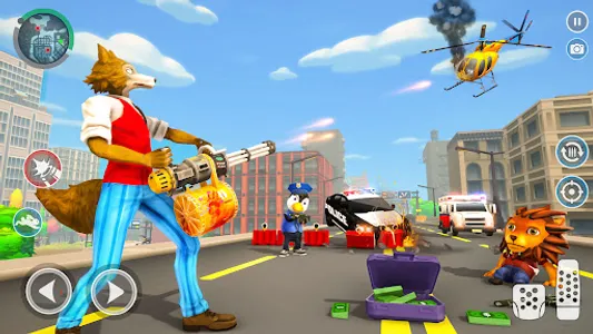 Blue Monster Crime Fighter screenshot 5