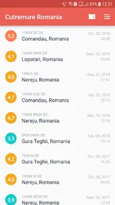 Cutremure Romania screenshot 0