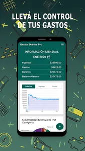 Gastos Diarios Pro: Finanzas P screenshot 0