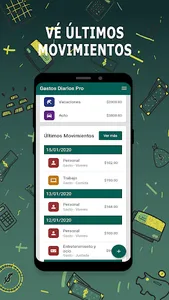 Gastos Diarios Pro: Finanzas P screenshot 3