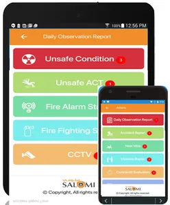 SALOMI Safety Management App screenshot 1