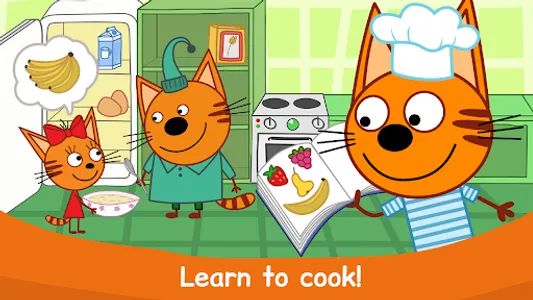 Kid-E-Cats: Kids Cooking Games screenshot 0