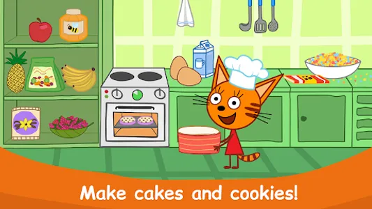 Kid-E-Cats: Kids Cooking Games screenshot 1