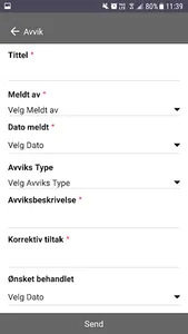 Briva Avvik screenshot 3