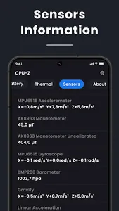 Device Specifications screenshot 1