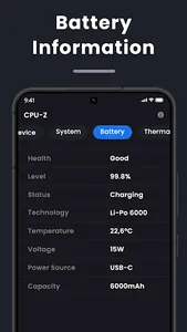 Device Specifications screenshot 3
